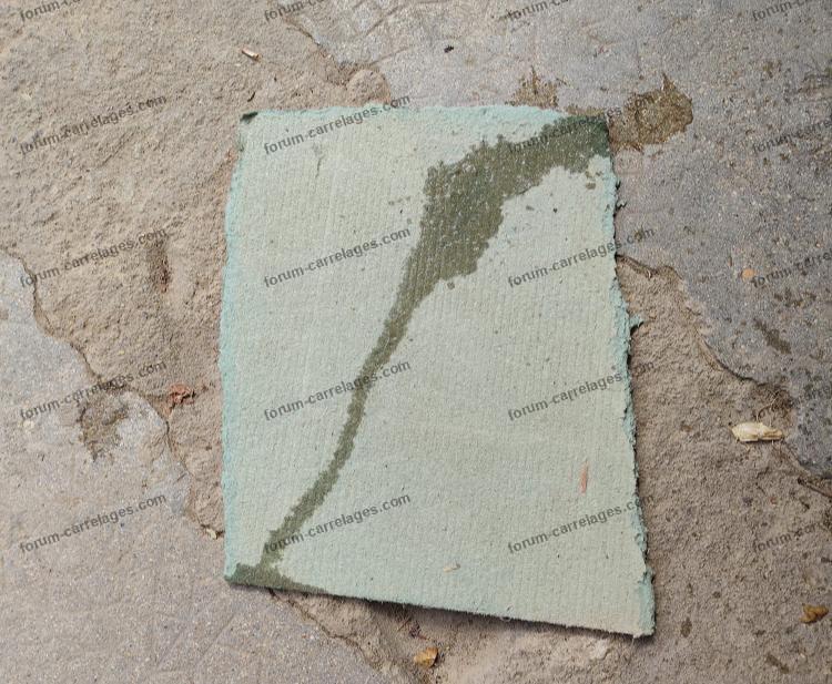 amiante sous du parquet