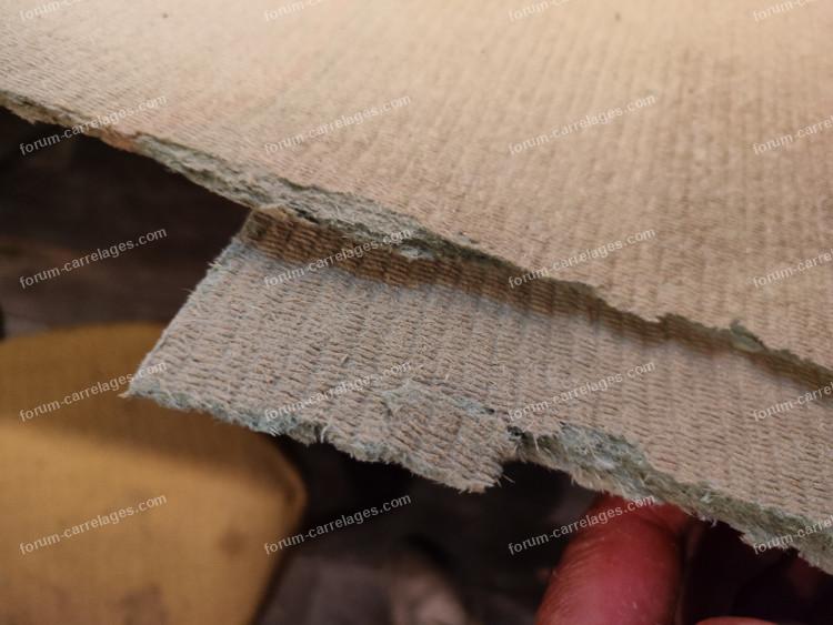 risque amiante sous du parquet